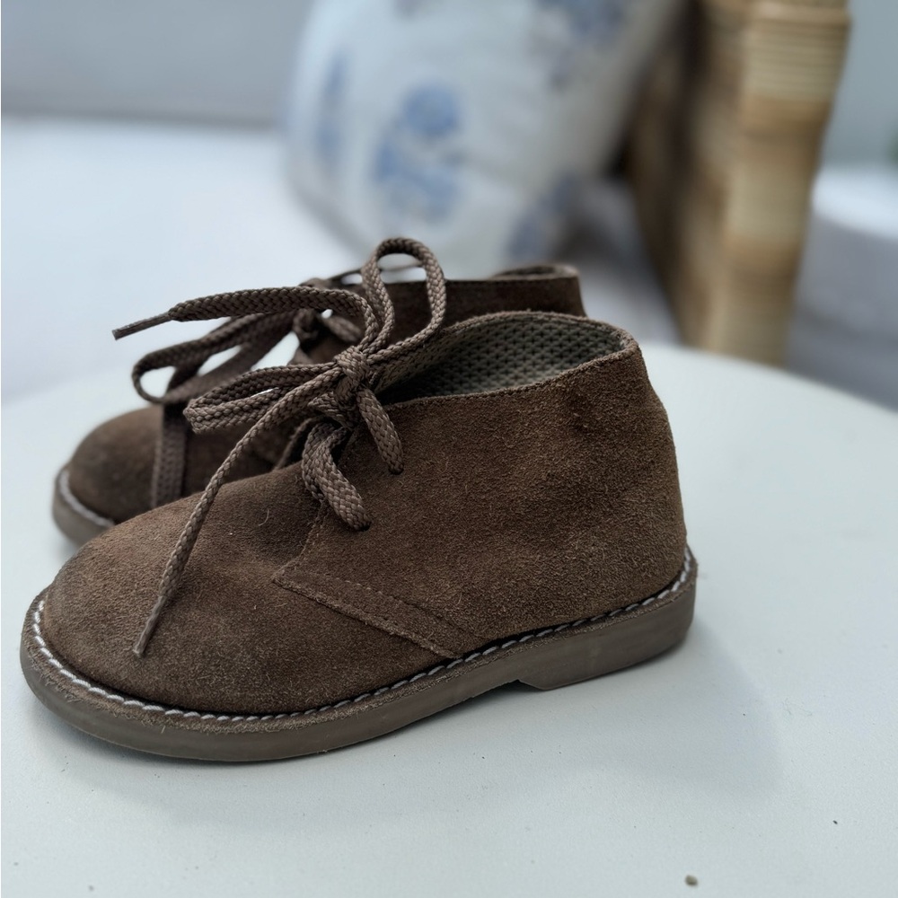 Crewcuts Brown Suede Kids Shoes